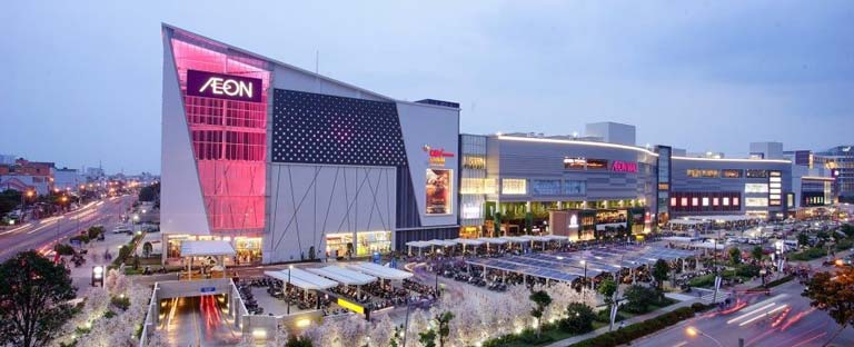 Aeon Mall một trong những tập đoàn thương mại bán lẻ lớn nhất thế giới